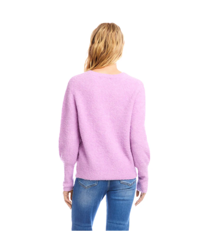 Karen Kane Boucle Blouson Sleeve Sweater- 3L89149