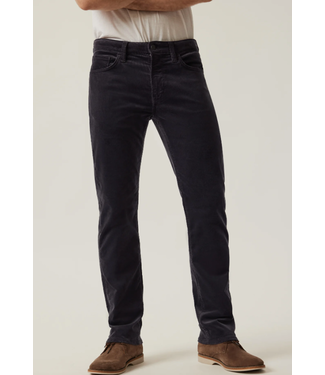 34 Heritage Courage Straight Leg Pants in Charcoal Cord