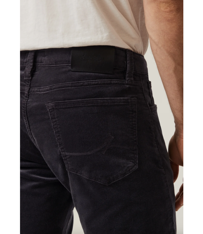 Courage Straight Leg Pants in Charcoal Cord