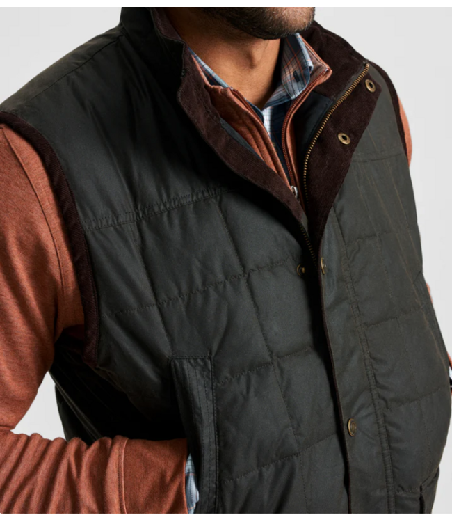 Merritt Waxed Cotton Vest