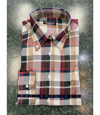 Southern Casanova Pinehurst Plaid Button Down