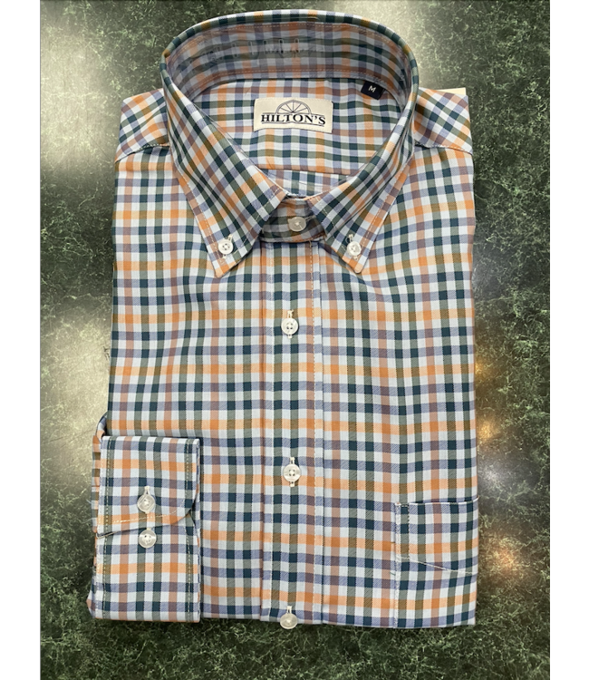 Blue Green Check FWYD20 Button Down Shirt