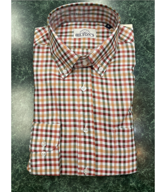 Brown Check FWYD60 Button Down Shirt