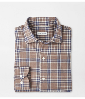 Peter Millar Big Bear Performance Flannel Sport Shirt