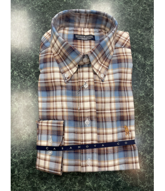 Southern Casanova High Noon Plaid Button Down