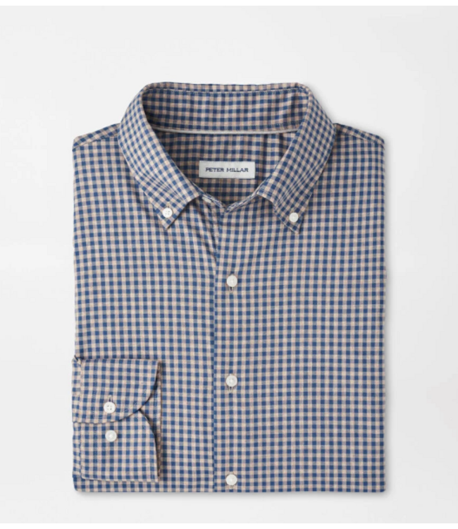 Peter Millar Conway Crown Lite Cotton-Stretch Sport Shirt