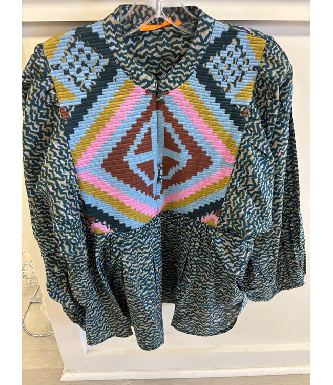 Oliphant Mandarin balloon top 3025N5