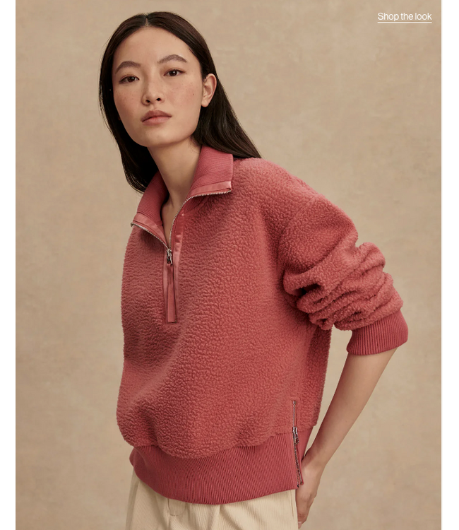 Varley Roselle Half Zip Fleece
