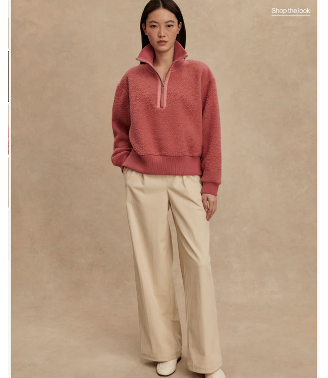 Varley Roselle Half Zip Fleece