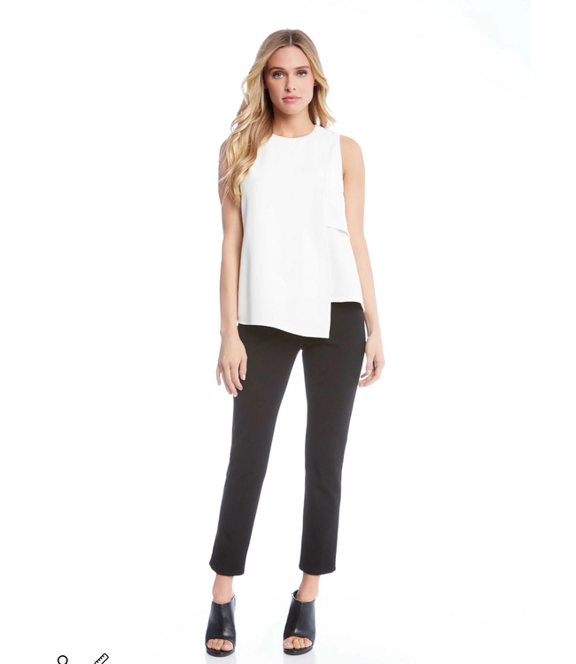 Fifteen  Twenty  #F09056 Ankle Slit Pant