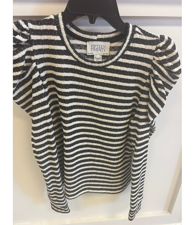 Fifteen Twenty  #4F57804 puff Sleeve top