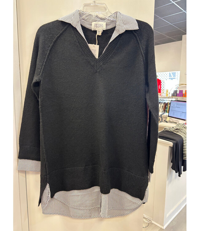 Fifteen Twenty 4F89413 Mix Media Dress