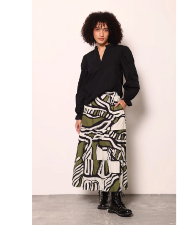Maude Vivante #2573 Ada Skirt Zebra
