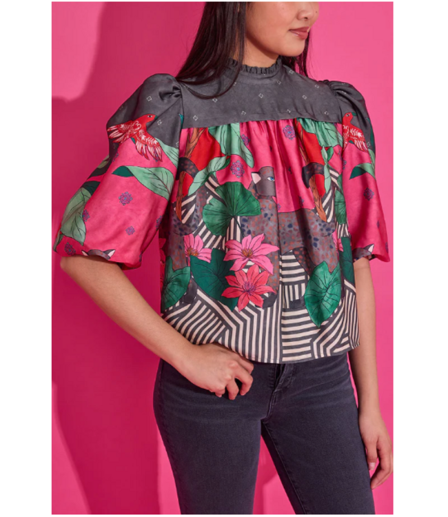 Alden Adair Mel Top- 42060-H25-1