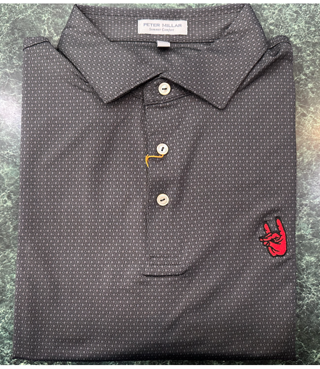 Peter Millar NC State Wolfpack Tesseract Performance Polo