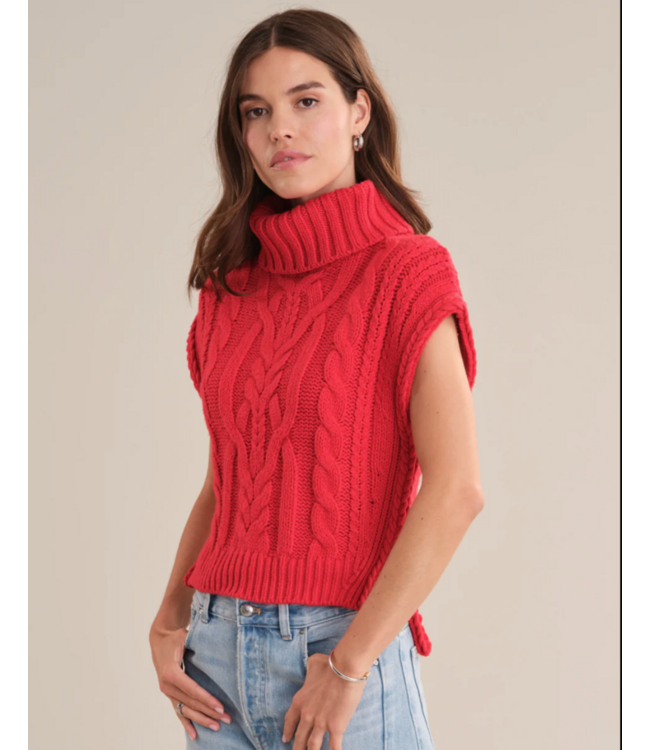 525 Angelica Cable Trim High/Low Vest