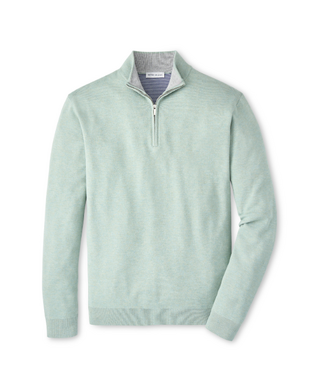 Peter Millar Coolspun Lite Cotton Quarter-Zip Sweater