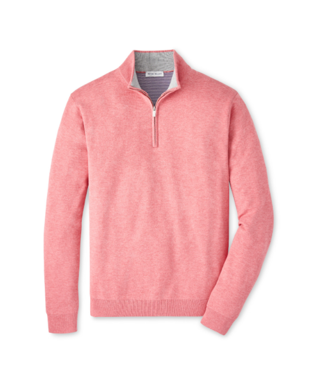 Coolspun Lite Cotton Quarter-Zip Sweater