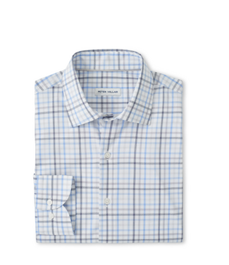 Peter Millar Warren Crown Lite Cotton-Stretch Sport Shirt
