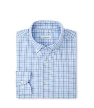 Peter Millar Calvin Crown Lite Cotton-Stretch Sport Shirt