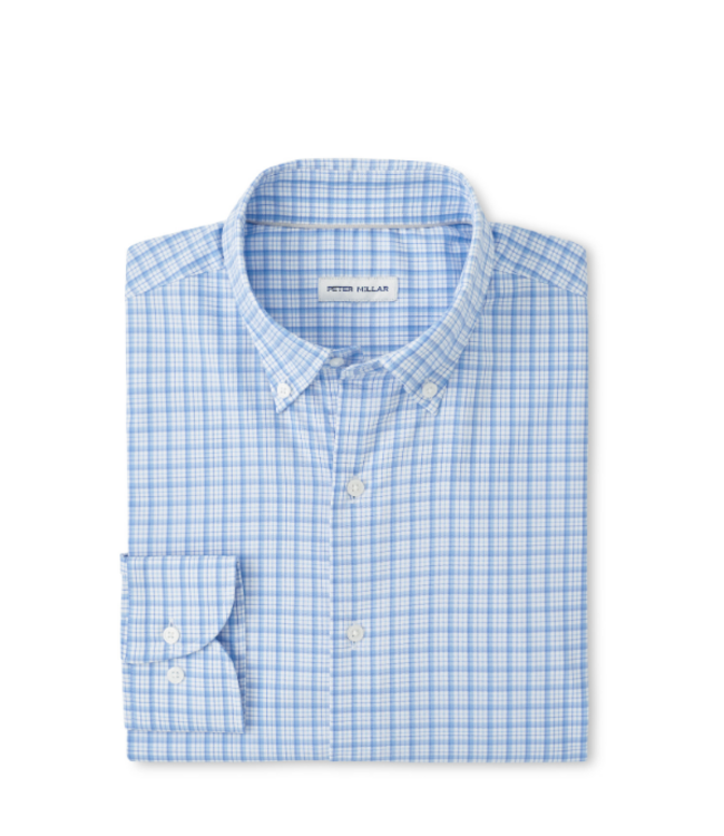 Calvin Crown Lite Cotton-Stretch Sport Shirt