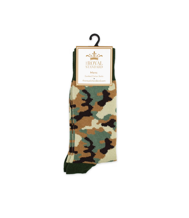 Mens Camo Socks