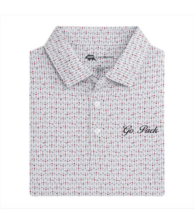 Go Pack Tailgate Games Printed Performance Polo
