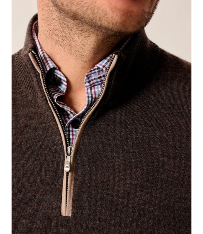 Raynor Merino 1/4 Zip Sweater
