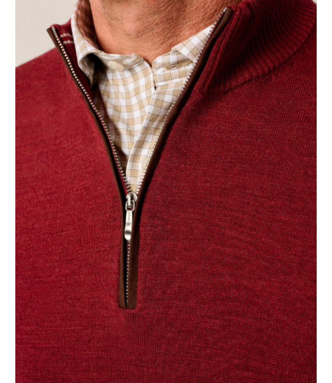 Raynor Merino 1/4 Zip Sweater