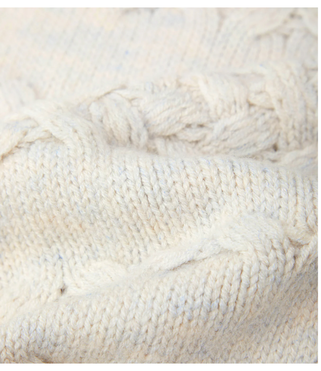 525/ Maureen Mixed Cable Cowl Neck Pullover/#110044443