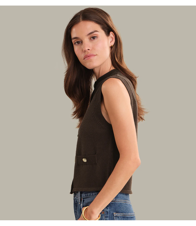 525/ Tatum Cardigan Vest/#110046004