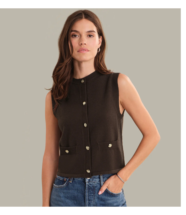 525/ Tatum Cardigan Vest/#110046004