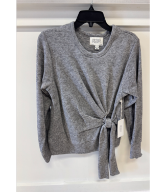 Fifteen Twenty Fifteen Twenty Shirred Knot Top #4F57514