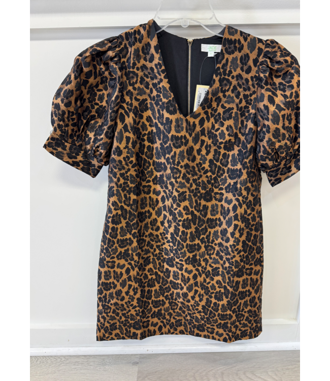 Jade V-neck Short Sleeve Shift Dress #75K5130