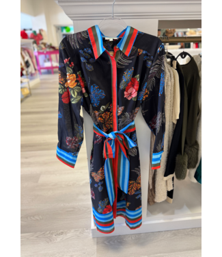 jade Jade Contrast Shirtdress #75M9840-2