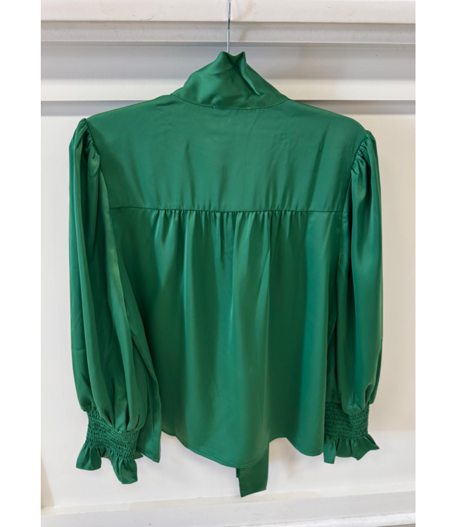 Jade Tie Front Top #75K8001