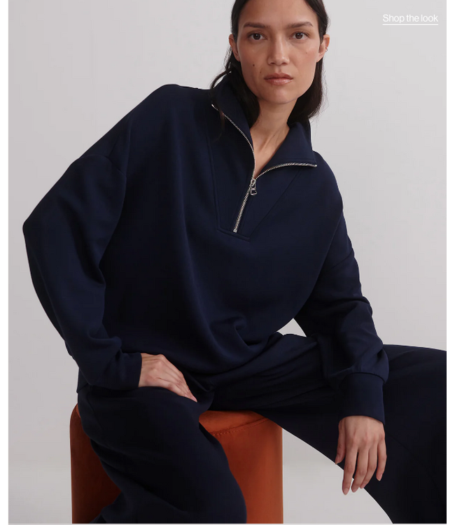 Varley Hawley Half Zip Sweat - 1461