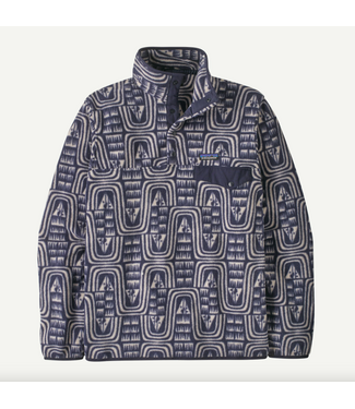 Men's Lightweight Synchilla® Snap-T® Fleece Pullover Flow: Sunken Blue