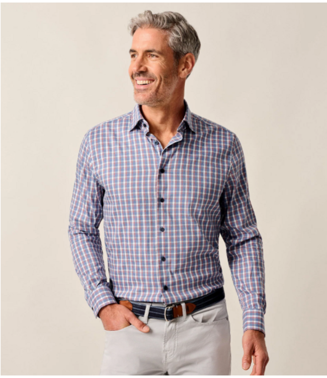 Natural Performance Button Down Shirt - Robertson