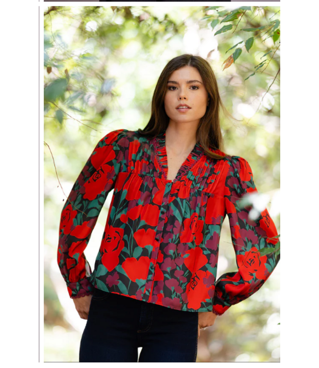 Alden Adair- Oliver Top Legacy Floral-4205H25