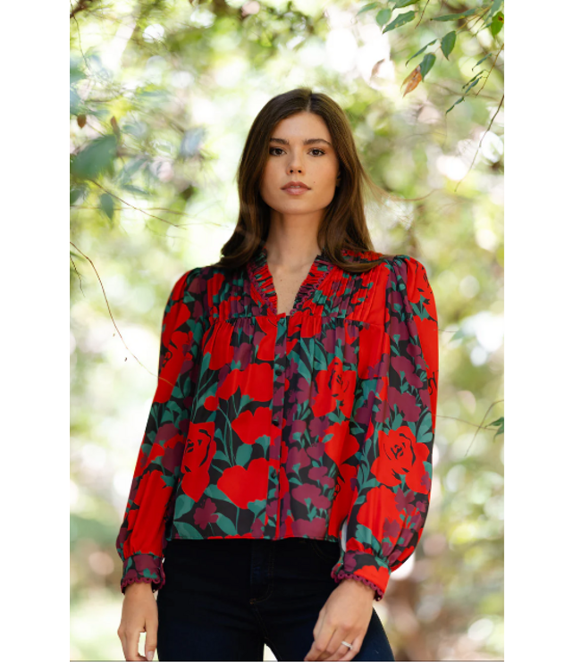 Alden Adair- Oliver Top Legacy Floral-4205H25