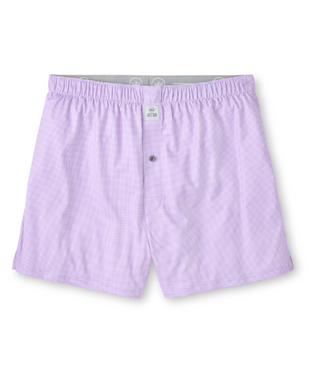 Peter Millar Gingham Performance Boxer Short