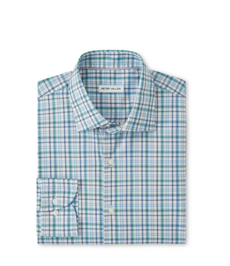 Peter Millar Simon Crown Lite Cotton-Stretch Sport Shirt