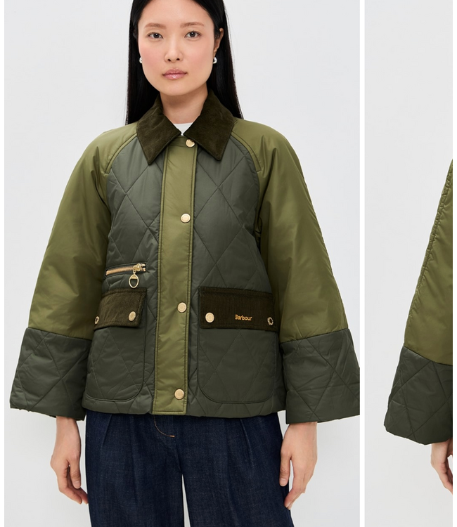 Barbour Martha Quilted Jacket olive