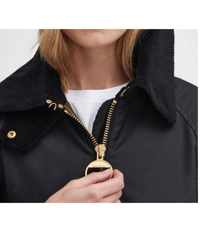 Barbour Allerston Black Wax Jacket