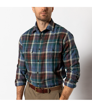 Irving Plaid Performance Flannel Sport Shirt