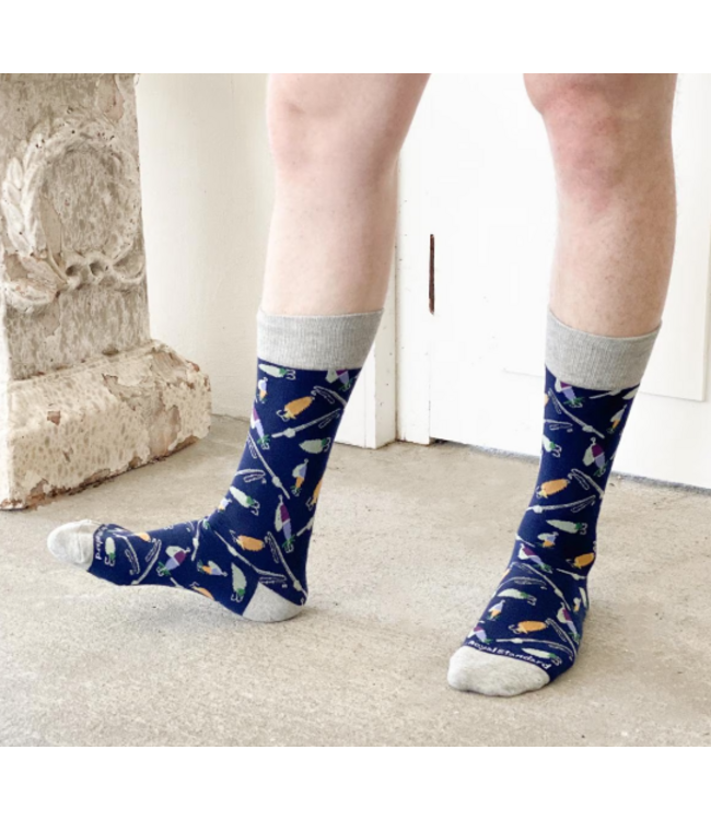Hook Line and Sinker Mens Socks