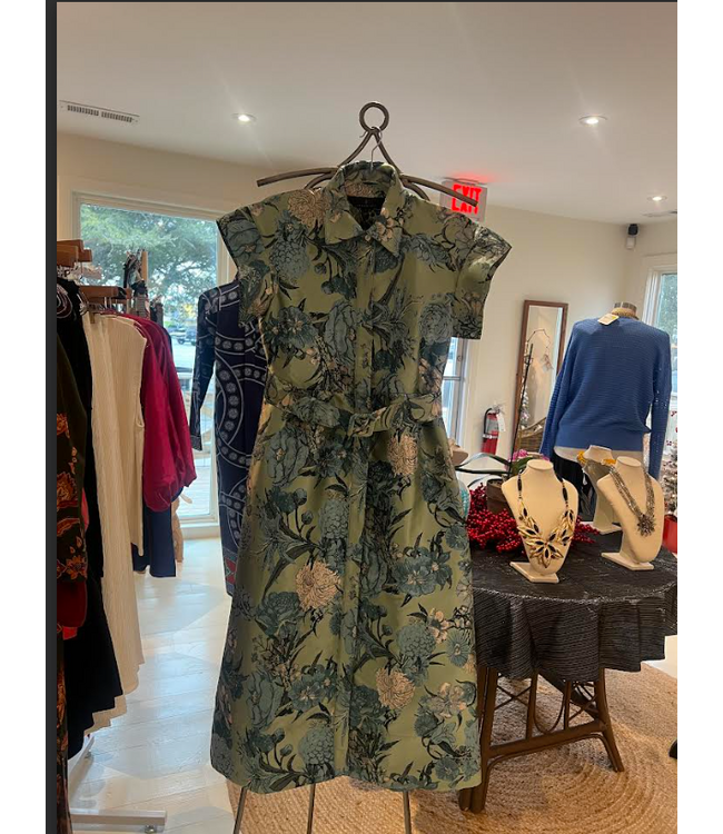 Abbey Glass-Harper Dress Sage Green-1116Jan26SGM