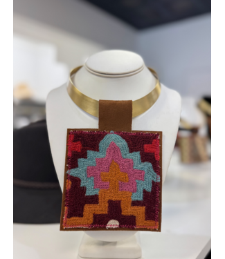 Orijinal Orijinal Kilim Pendant Necklace