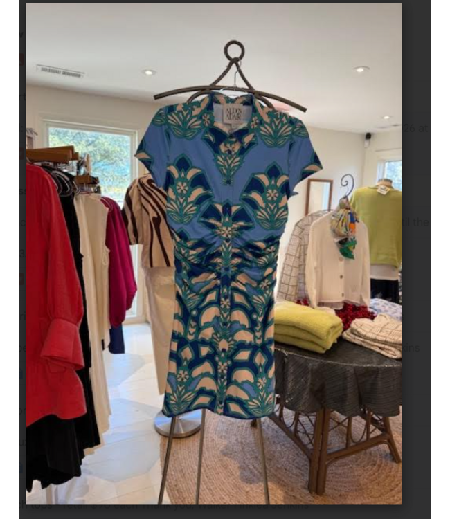 Alden Adair-Dayna Dress Desert Teal-#13253-S26